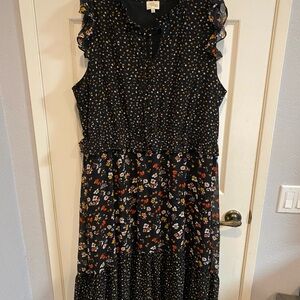 Floral Sleeveless Dress